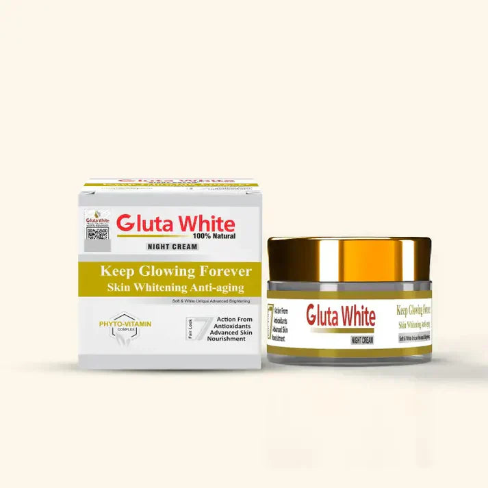 Gluta White Extreme Stronge Light up And Anti-Aging Night Cream