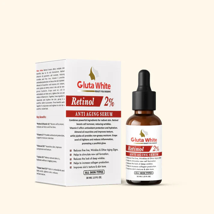 Gluta White Retinol 2% Serum